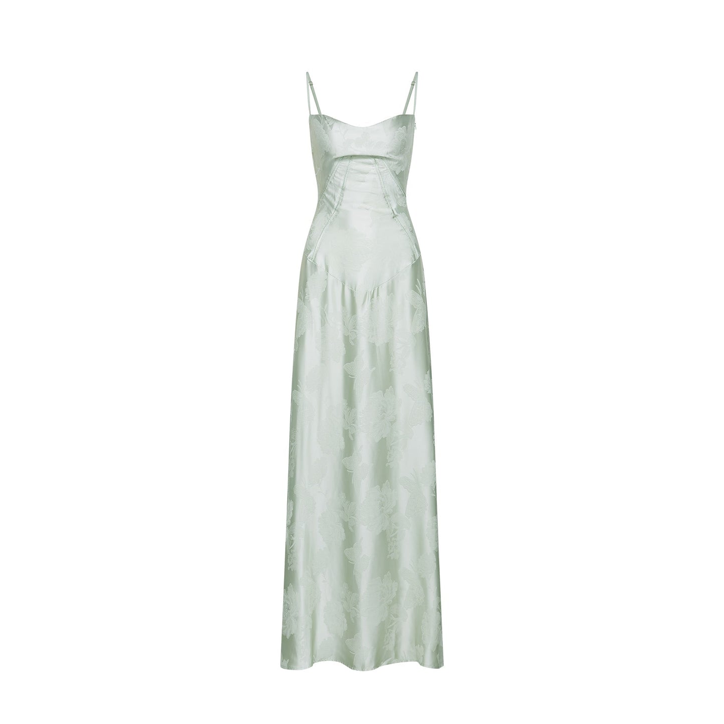 Adabella floral maxi dress in purple
