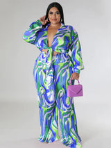 Plus Size Couple Outfits Autumn Pants Set Women's Outfits
