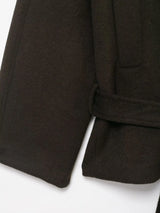 Maison Celie Chic Fur-Collar Wrap Coat
