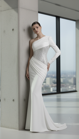 Chic Rhinestone Corset Long Dress Women Maxi Dresses 2025