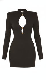 Black Siren Cut-Out Mini Dress