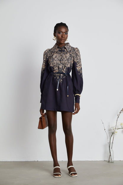 Stéphanie pattern-print mini dress