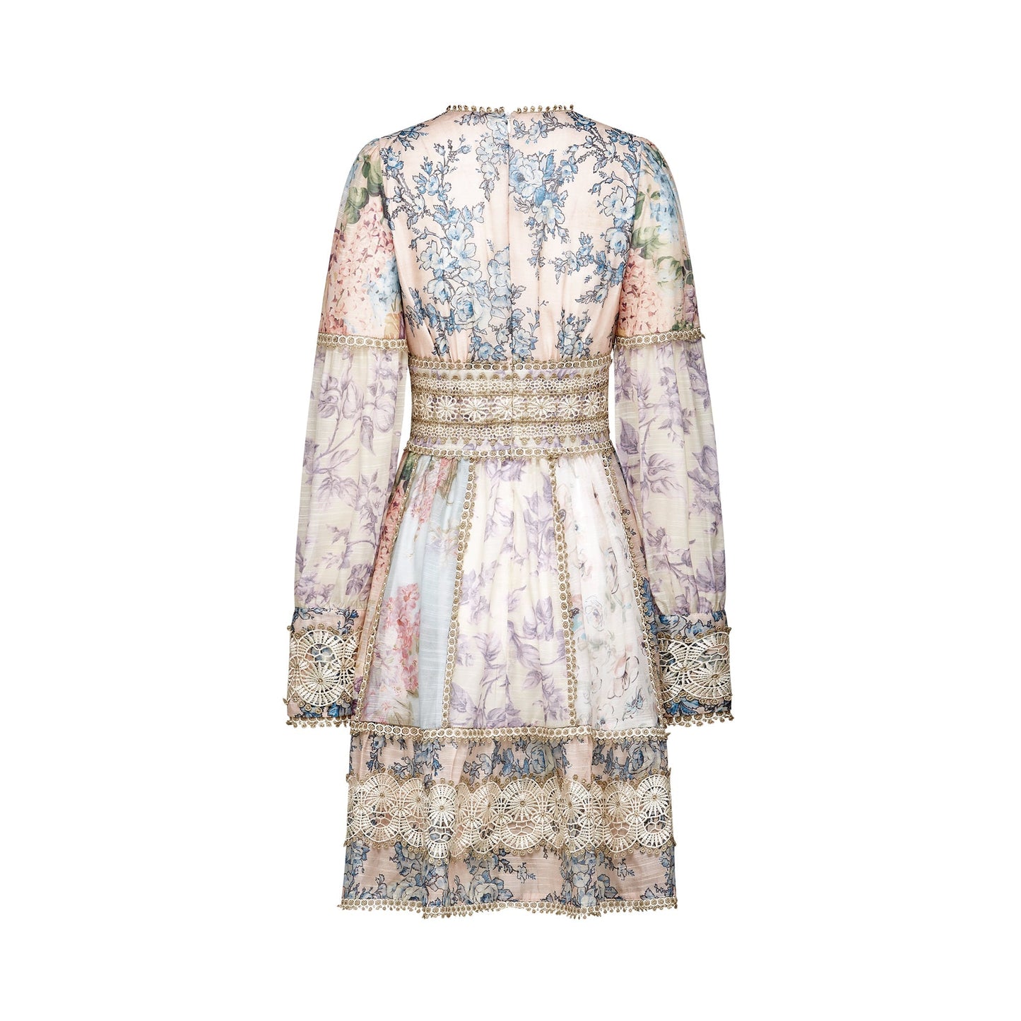 Gaëlle lace-embroidered mini dress