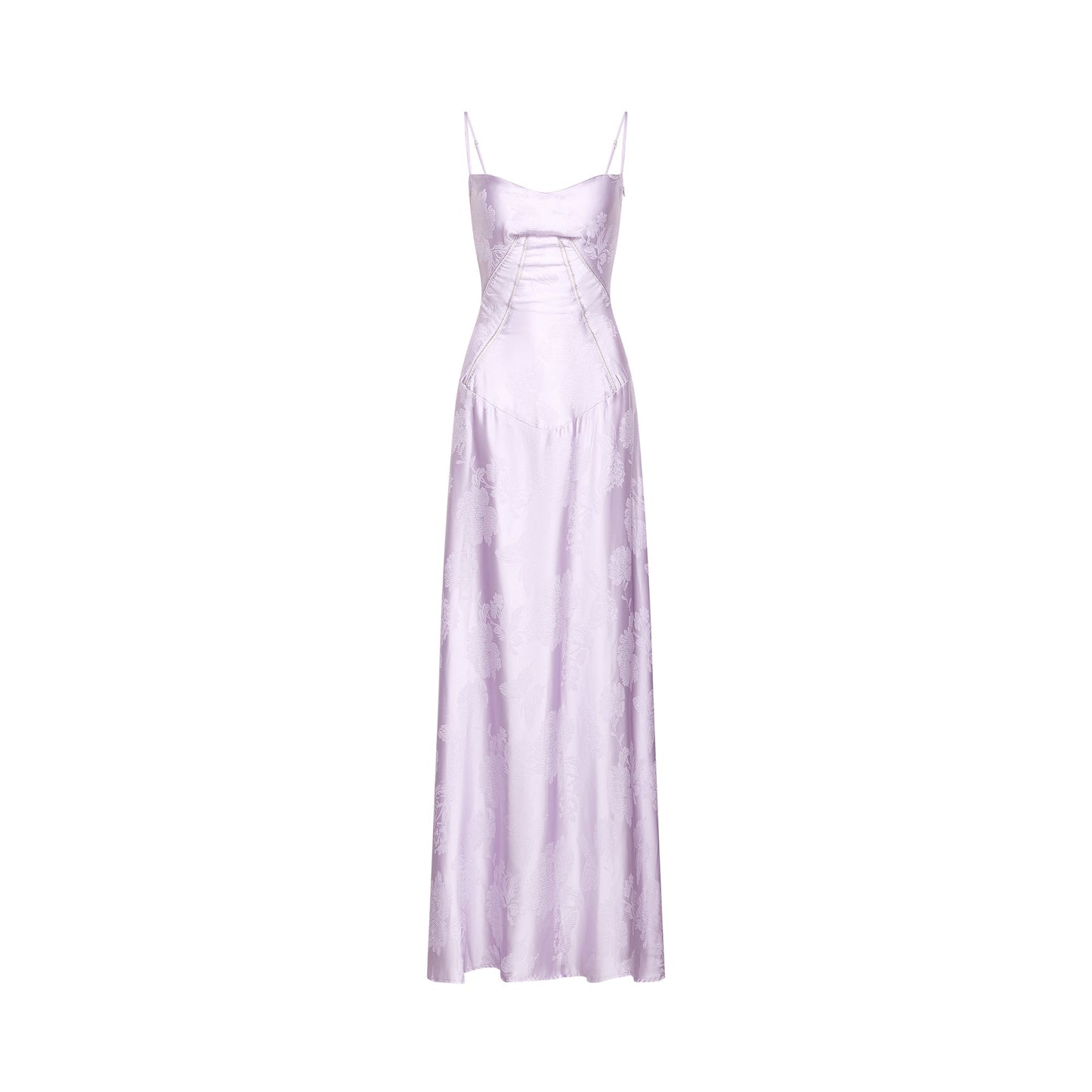 Adabella floral maxi dress in purple