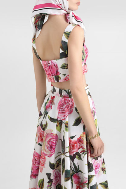 Cythina Floral Two Piece Set