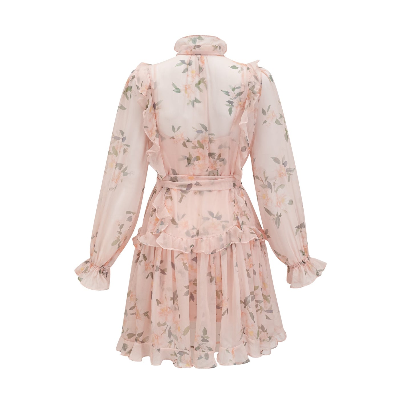 Chantal ruffled mini dress