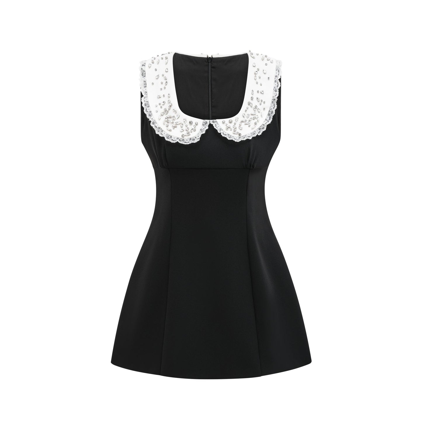 Delilah crystal-embellished mini dress
