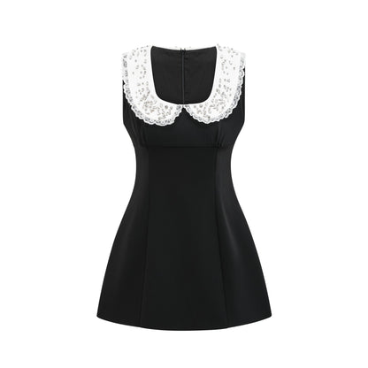 Delilah crystal-embellished mini dress