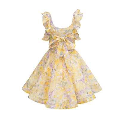 Gigou frilled mini dress
