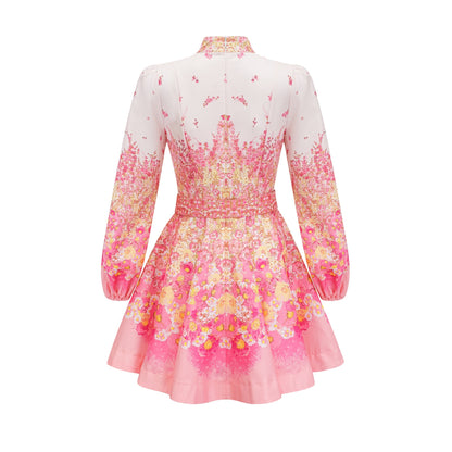 Keria floral-print mini dress