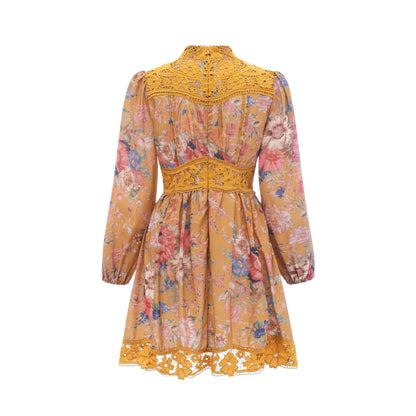 Sarita floral-print mini dress