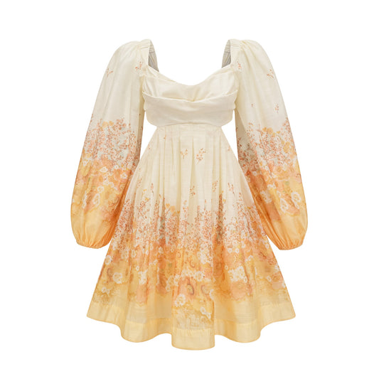 Delphine floral mini dress