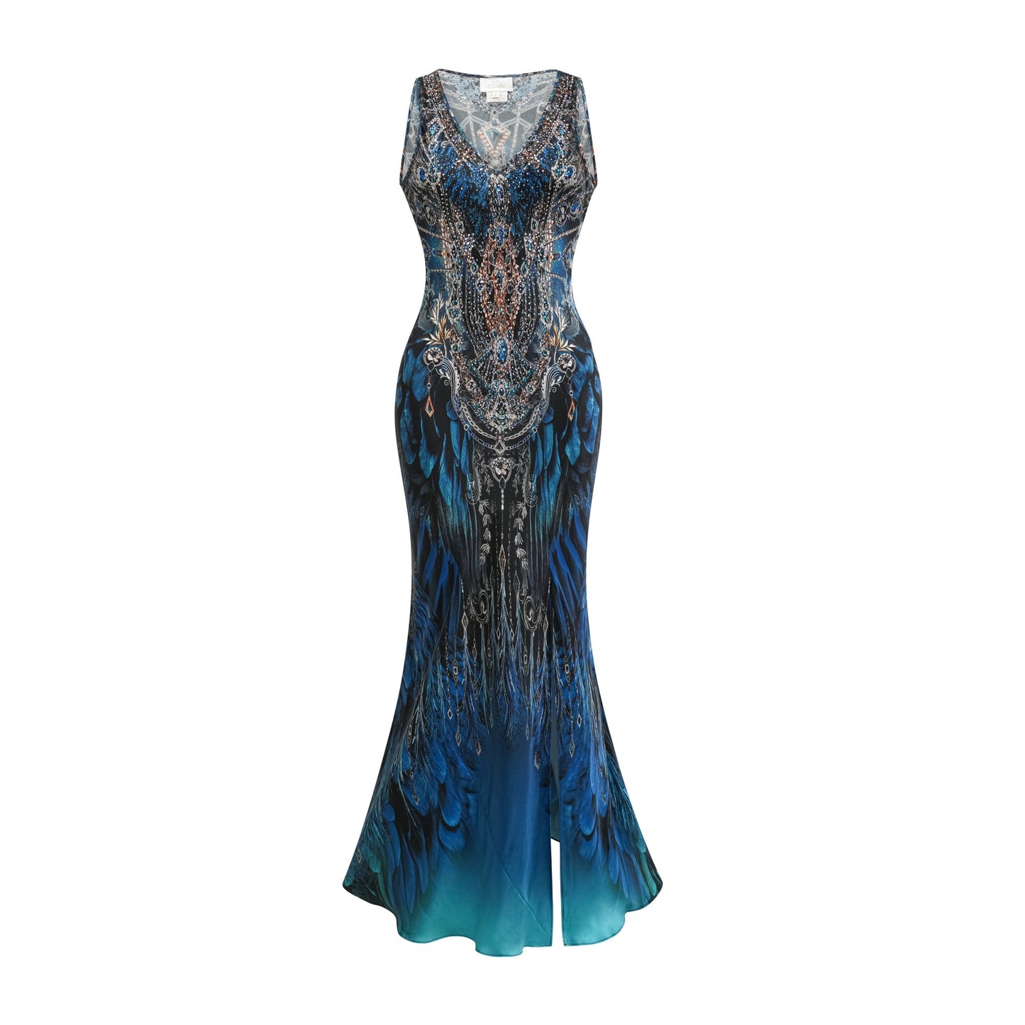 Marilyn graphic-print maxi dress
