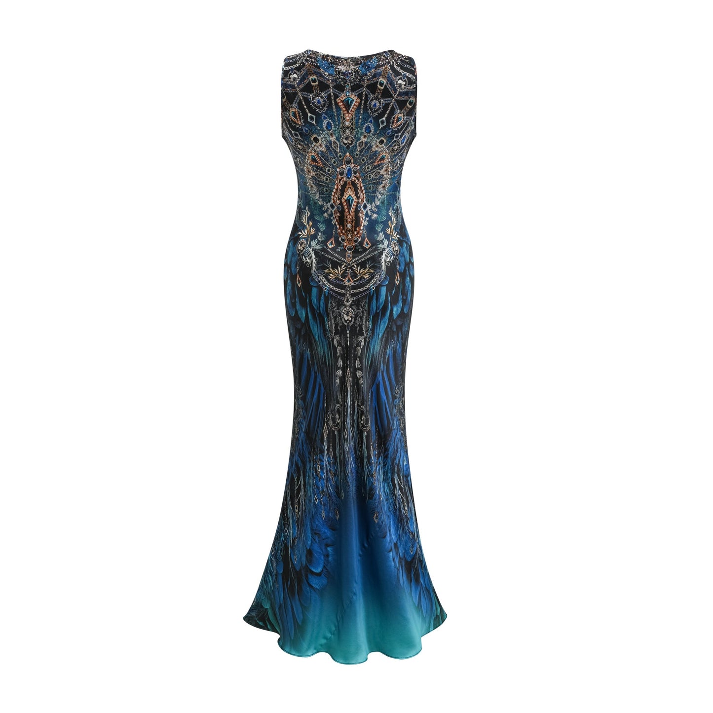 Marilyn graphic-print maxi dress