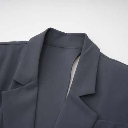 Amelia asymmetric cut-out jacket