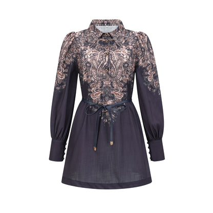 Stéphanie pattern-print mini dress