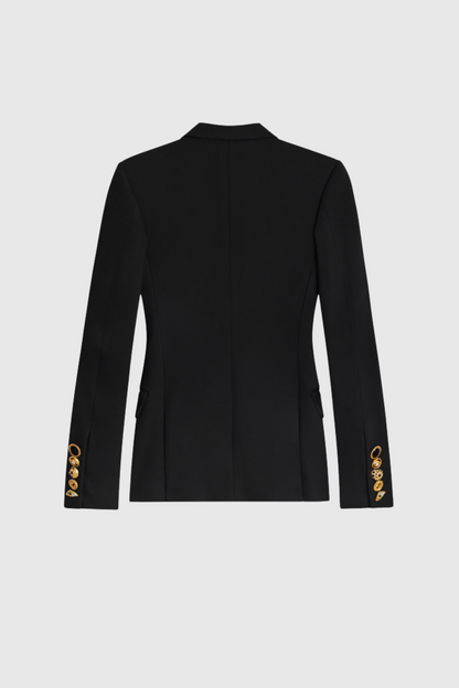 Ephram Keyhole Embellished Blazer