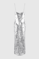 Ericka Floral Sequin Maxi Dress