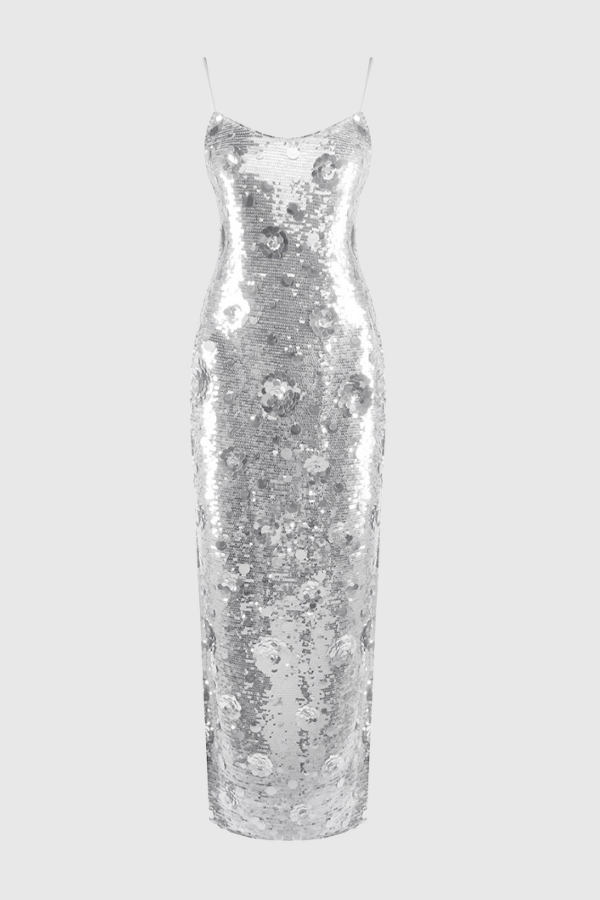 Ericka Floral Sequin Maxi Dress