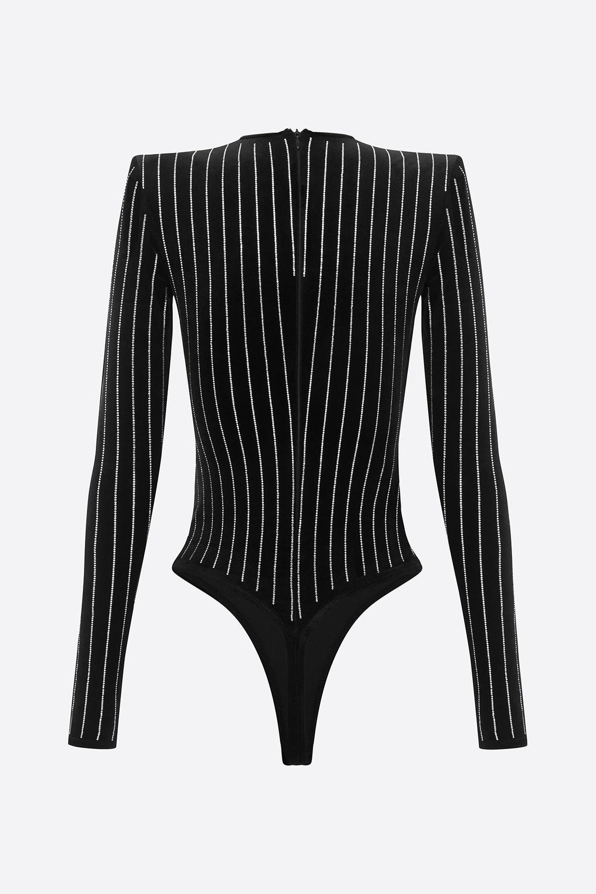 Gantha Crystal Embellished Bodysuit