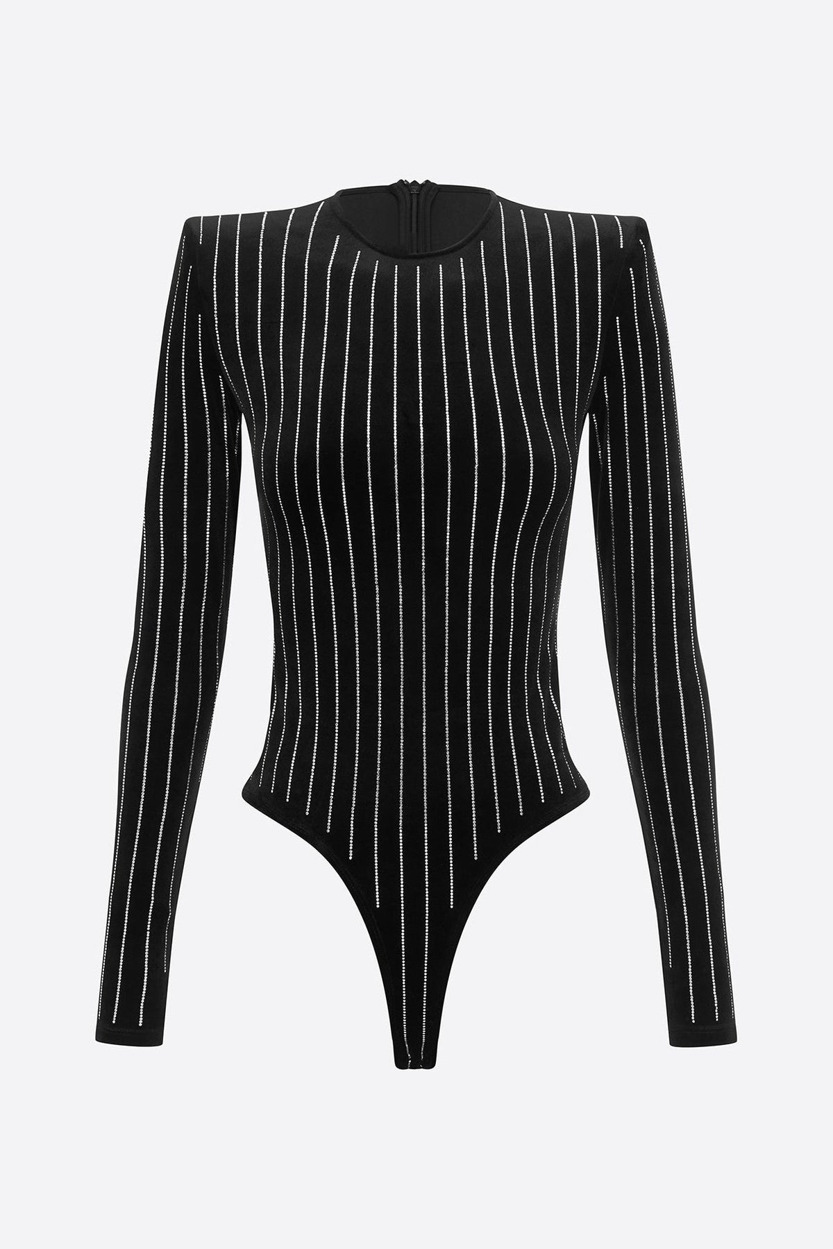 Gantha Crystal Embellished Bodysuit