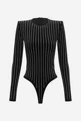 Gantha Crystal Embellished Bodysuit