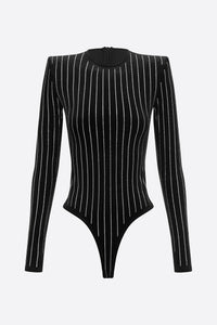 Gantha Crystal Embellished Bodysuit