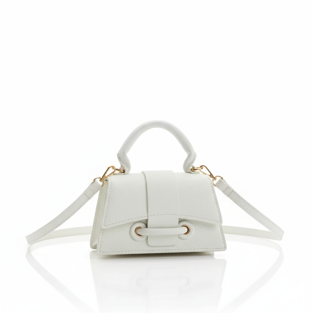 Celie Crossbody Mini Bag - White