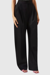 Lana Cutout  Asymmetric Blazer - Black