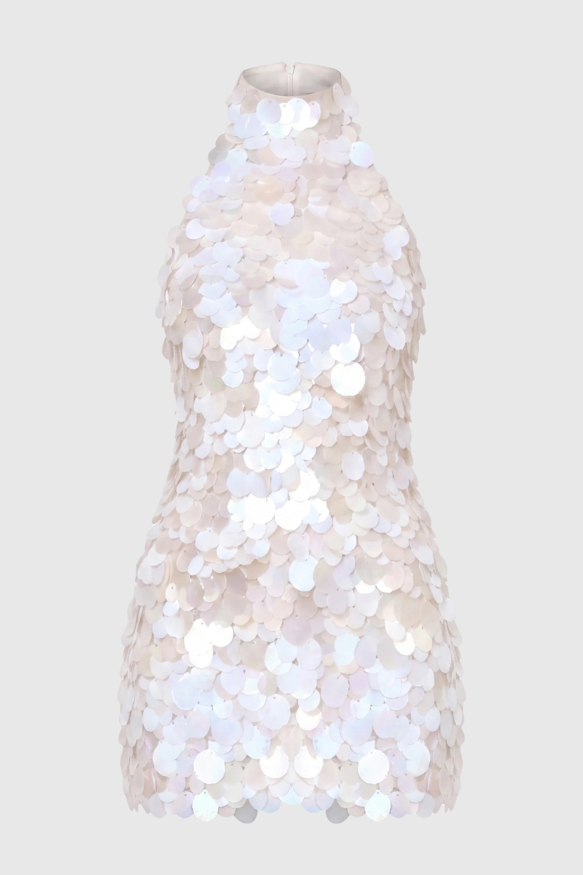 Llythe Halter Sequin Mini Dress