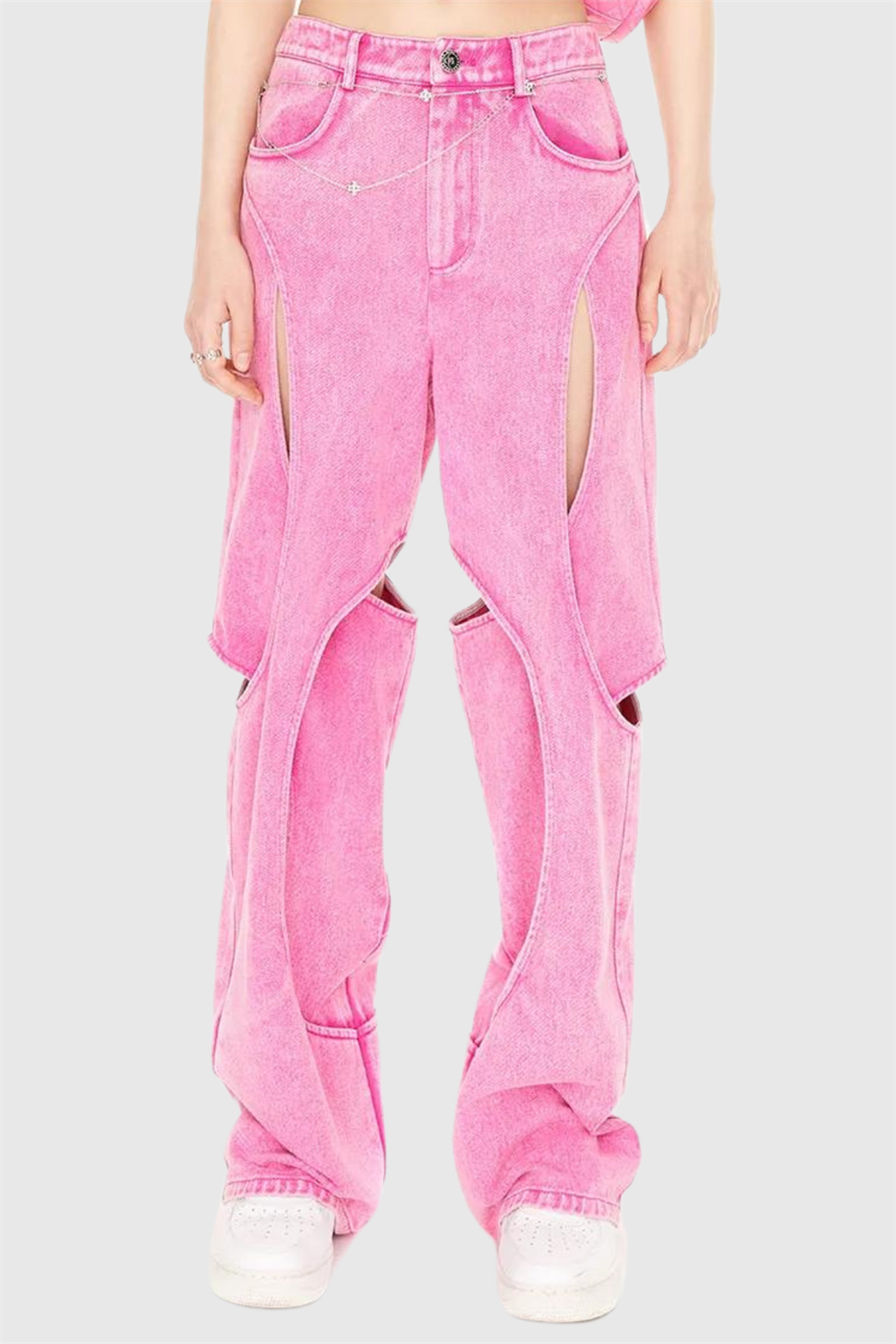 Maisie Hollow Cross Jeans