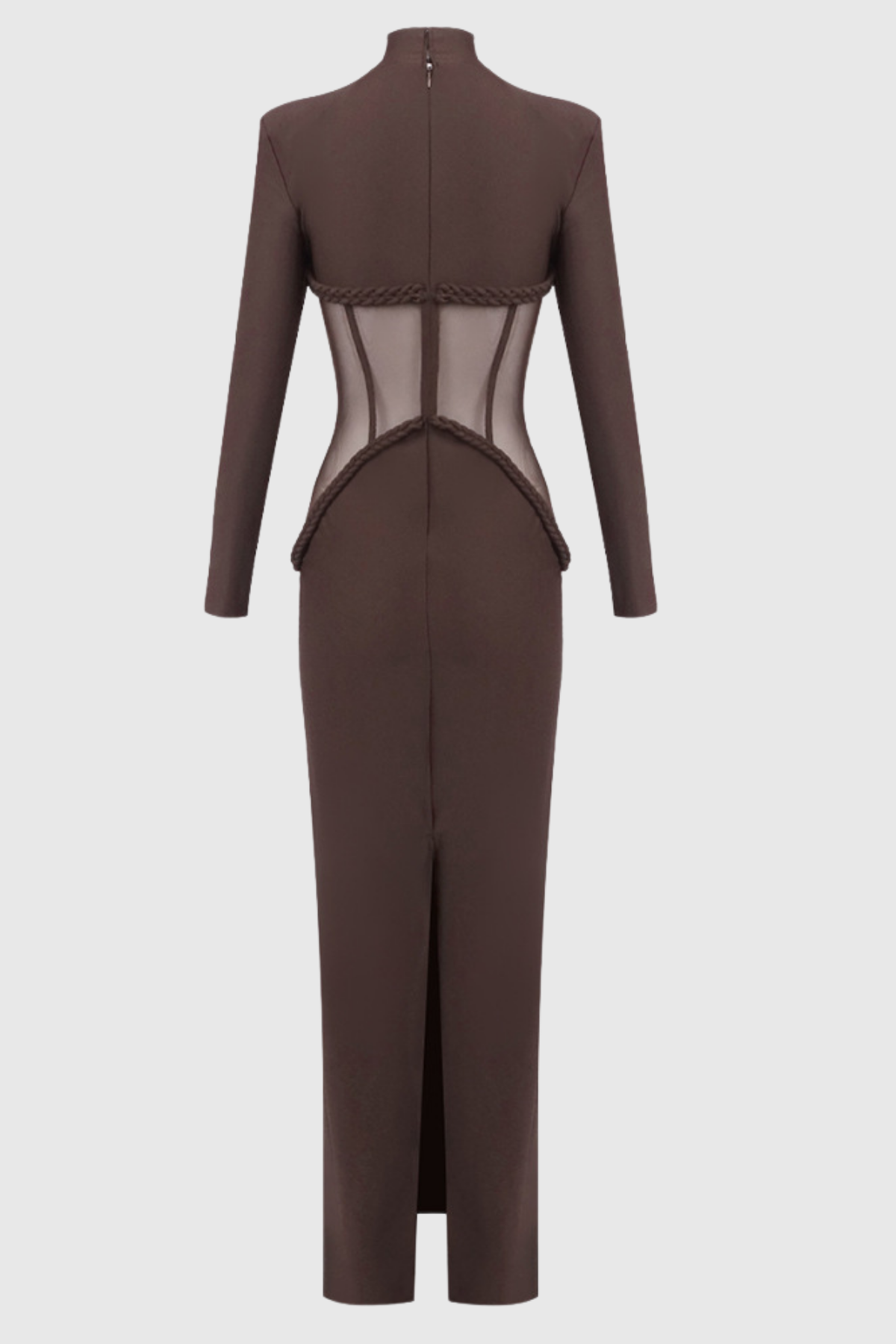 Mistey Corset Rope-embeliished Maxi Dress