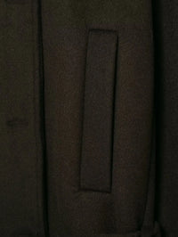 Maison Celie Chic Fur-Collar Wrap Coat
