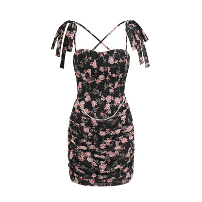 Isabeau floral print mini dress