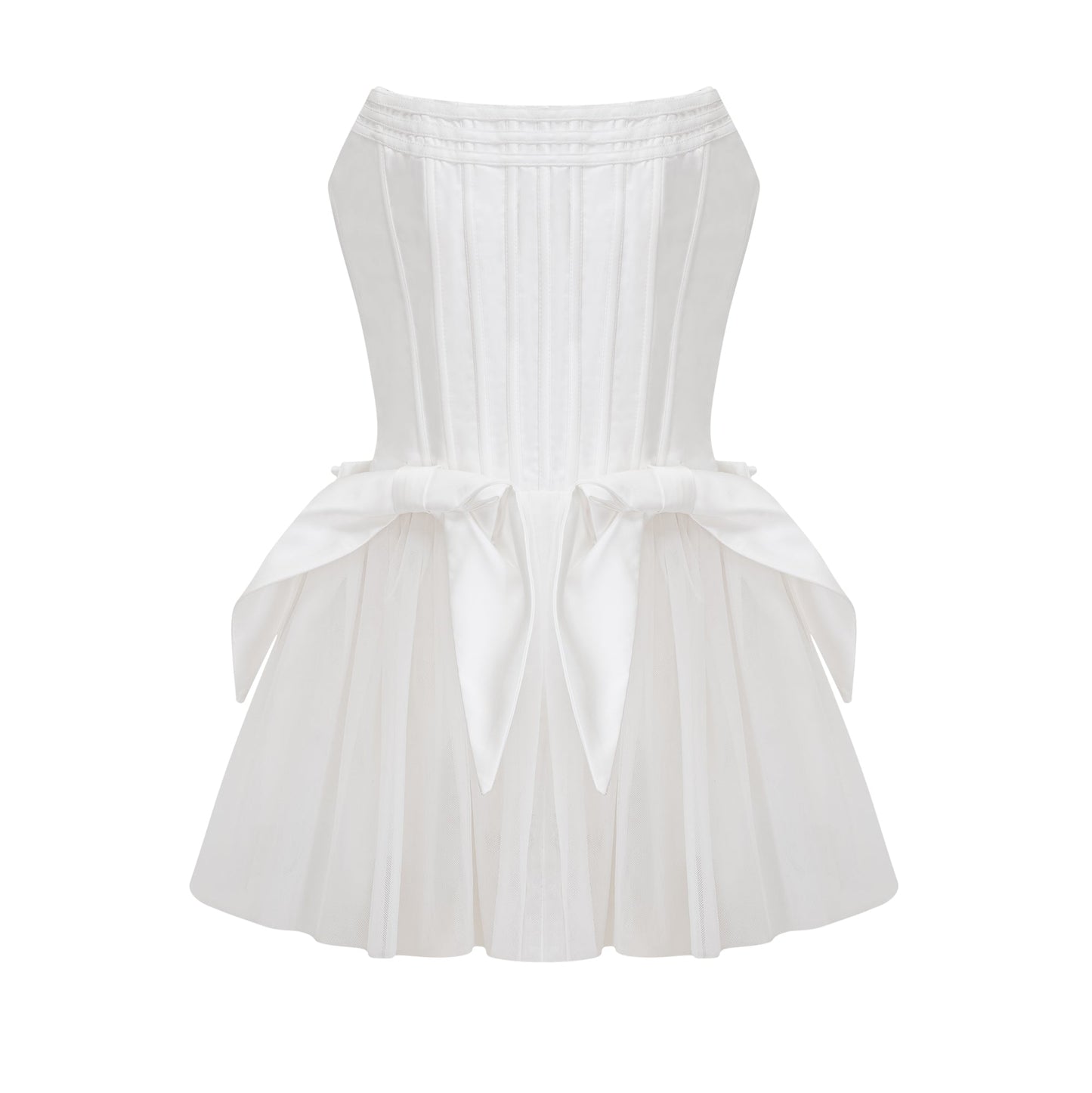 Joséphine corset tulle mini dress