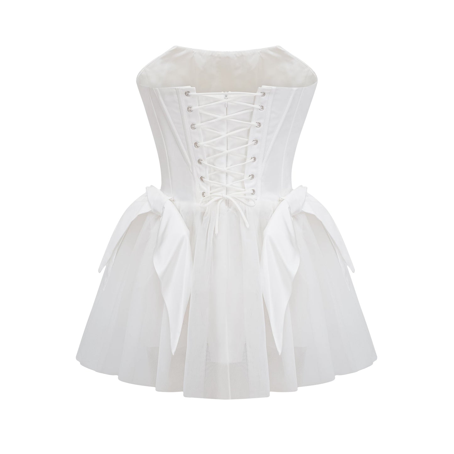 Joséphine corset tulle mini dress