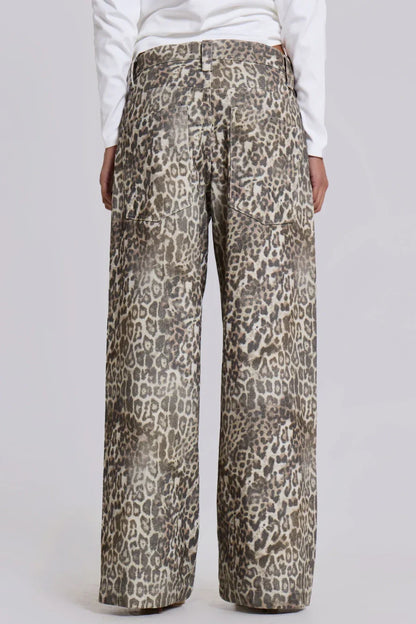 Veda Leopard Fade Jeans