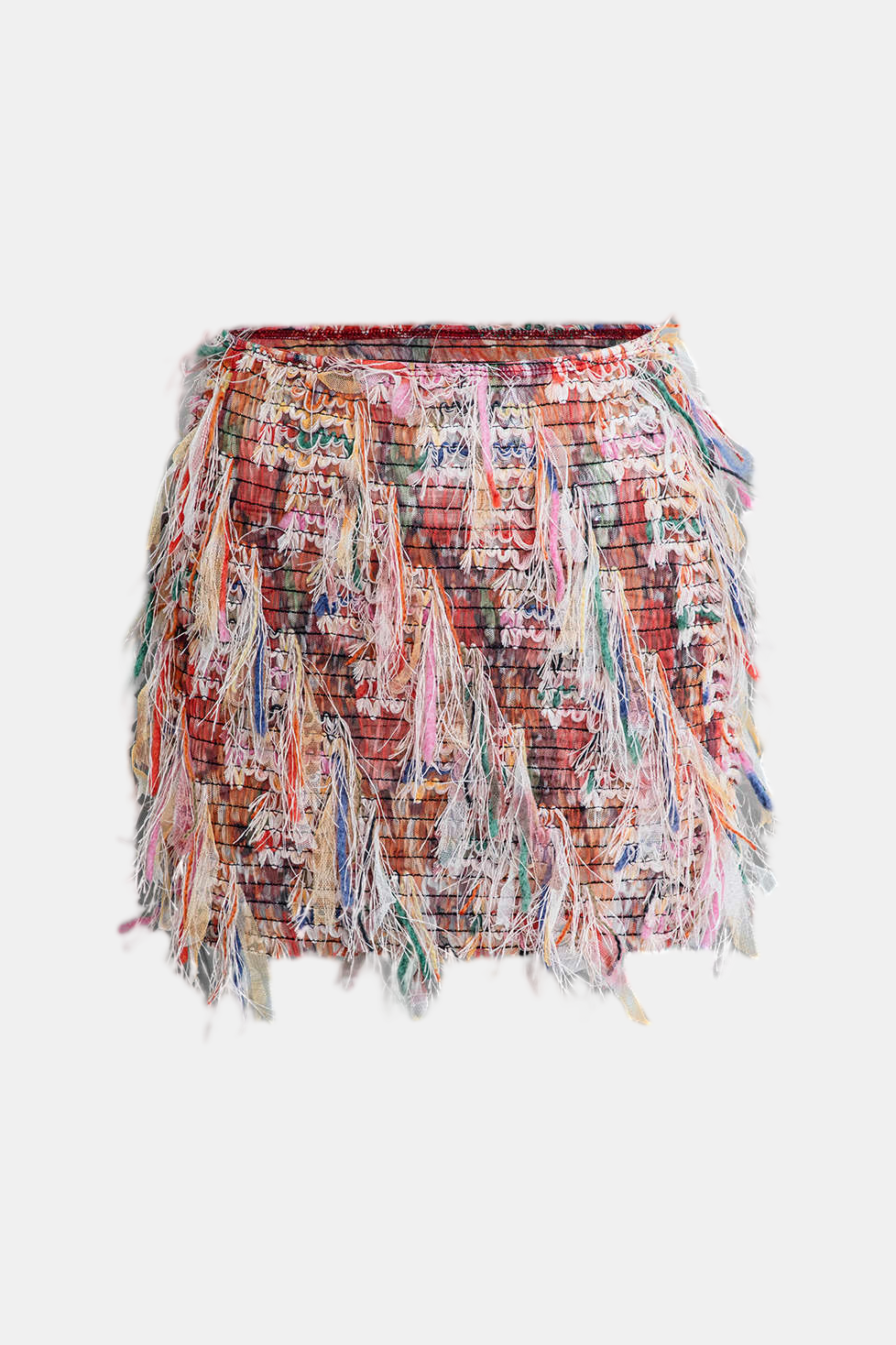 Verona Mesh Ripped Skirt