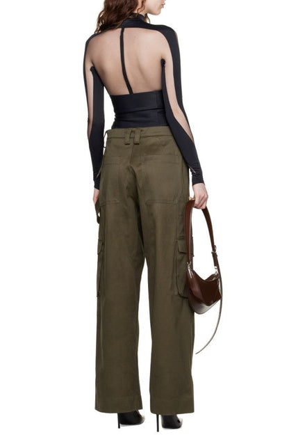 Zaniya Cargo  Corset Pants Set