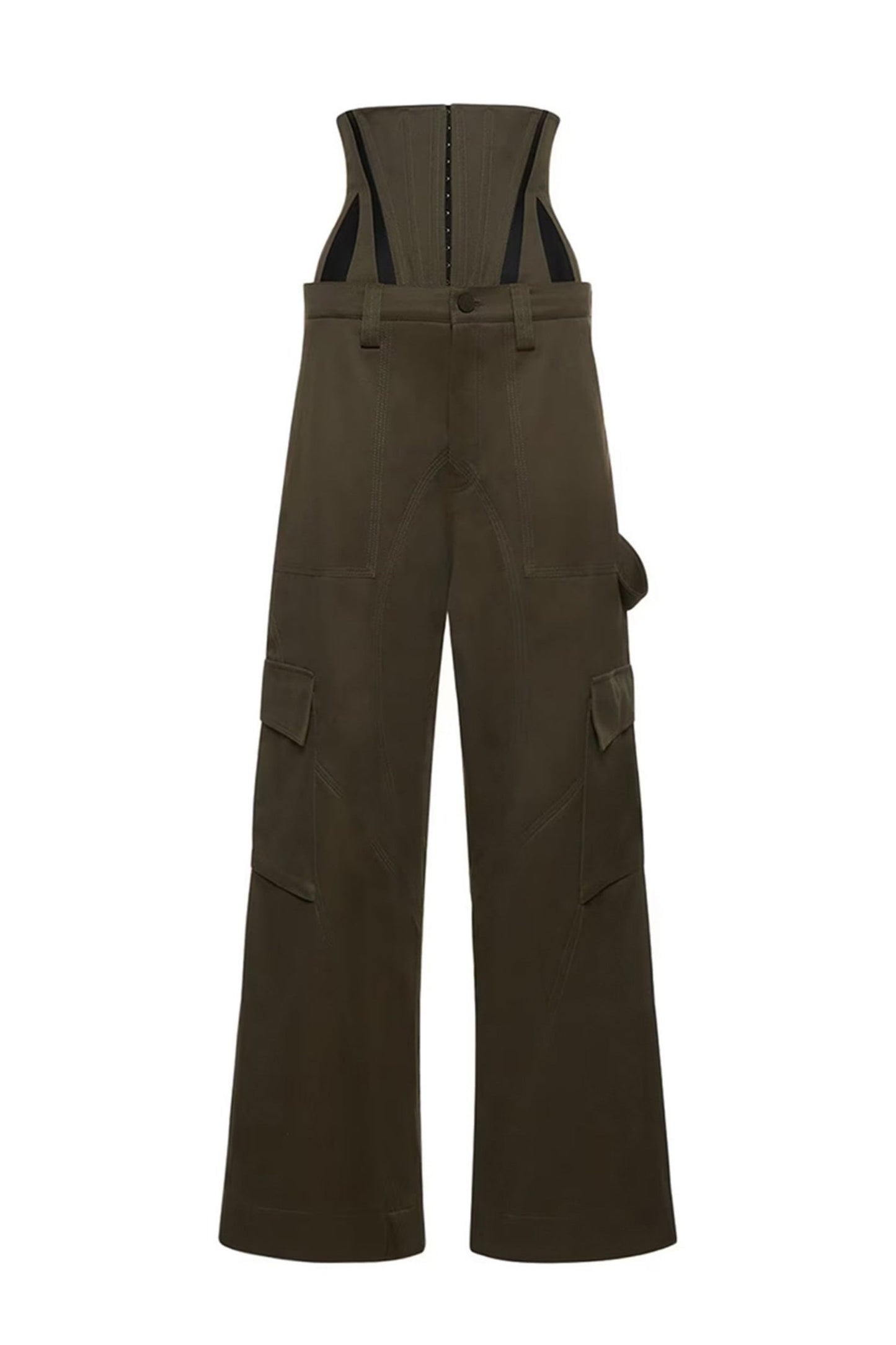 Zaniya Cargo  Corset Pants Set