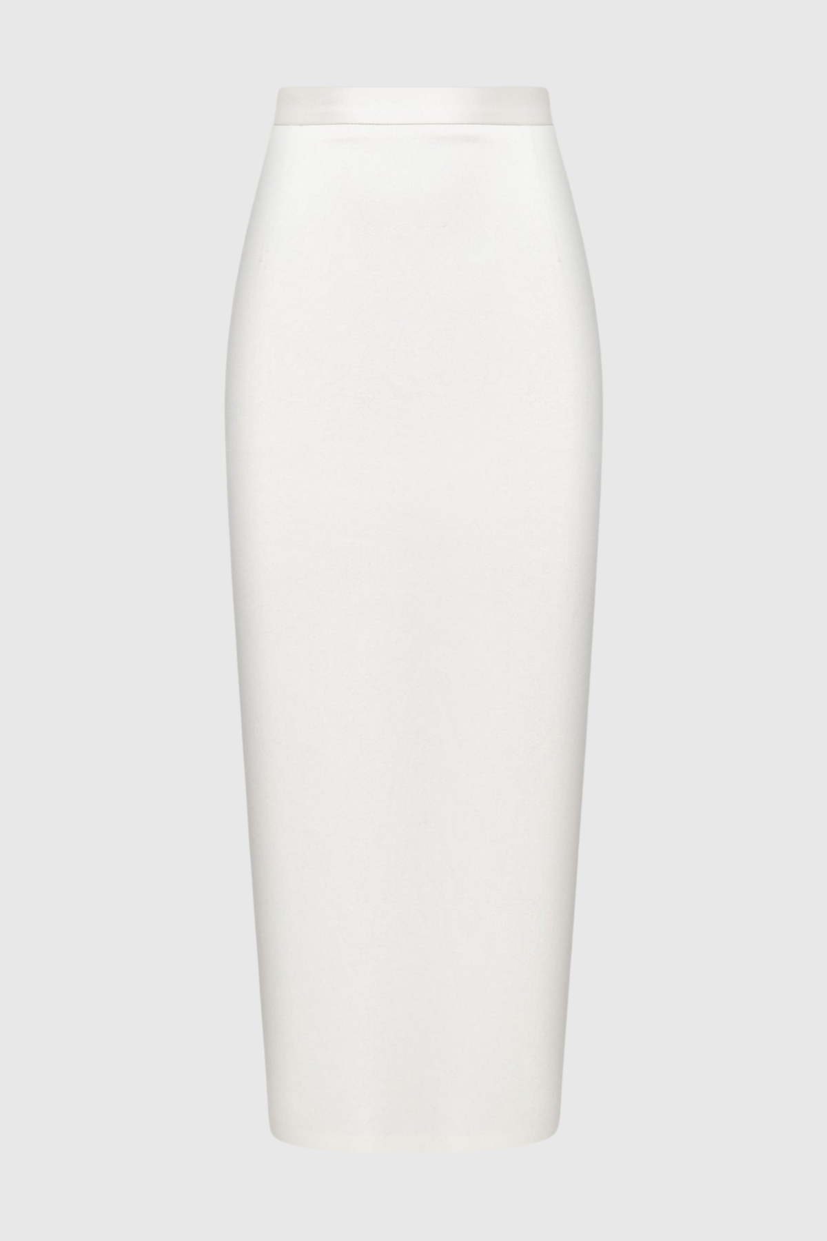 Zophia Satin Blazer & Maxi Skirt Set - White