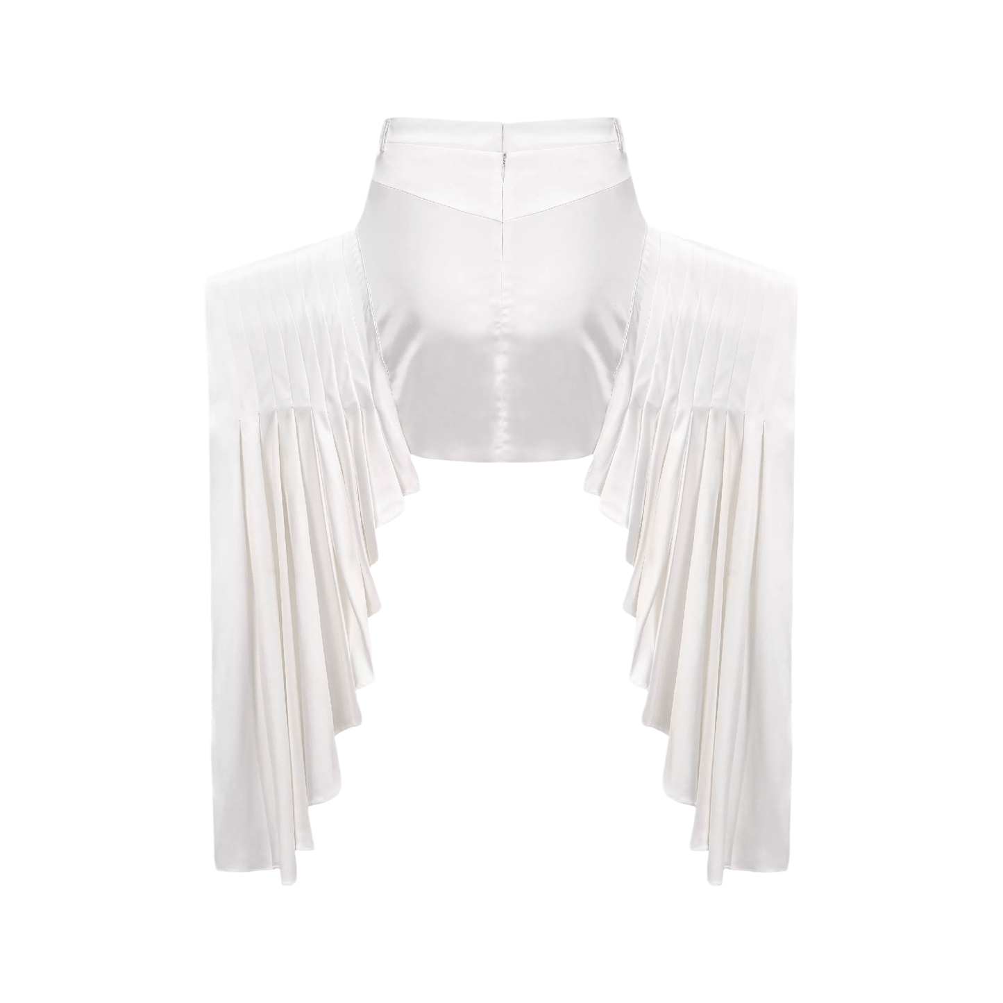 Karina layered-hemline mini skirt