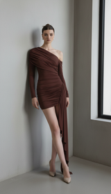 Blifanbo Elegant Ribbon Sexy Mini Dress Women