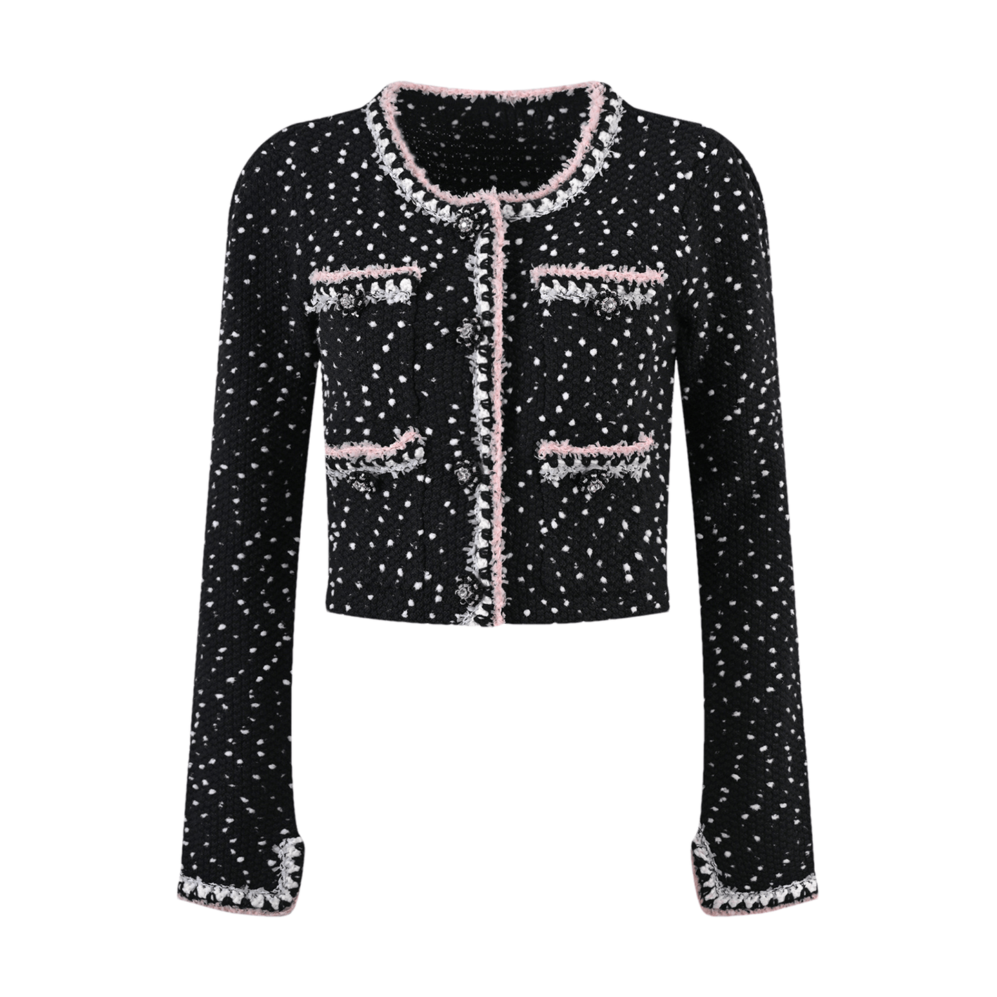 Alizée cropped jacket & skirt matching set