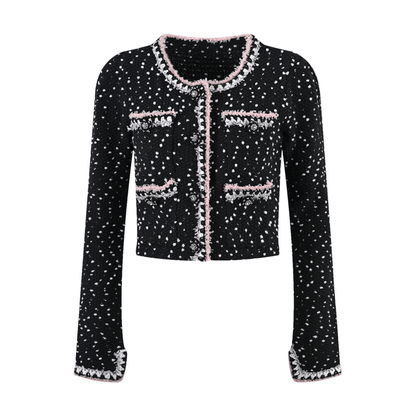 Alizée cropped jacket & skirt matching set