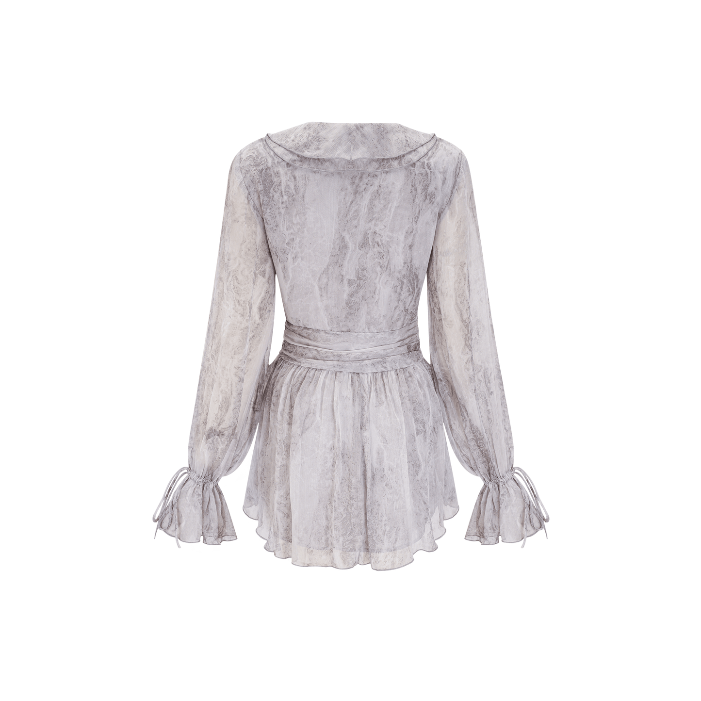 Cherilyn tie-dye floral mini dress