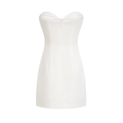 Cressida embellished off-shoulder mini dress