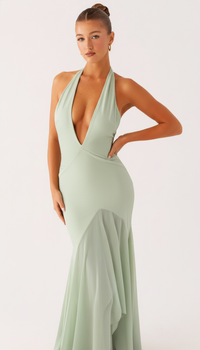 Nibber Vacation Patchwork Mesh Dress