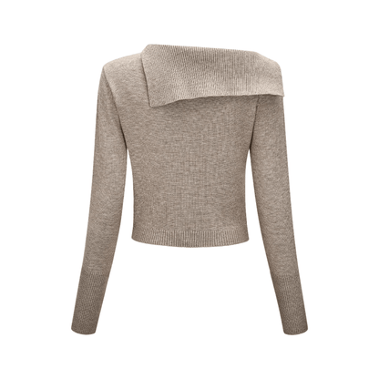 Eva asymmetrical cut-out top & skirt matching set