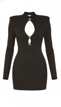 Black Siren Cut-Out Mini Dress